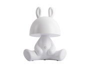 LED Tischlampe in Form eines sitzenden Hasen mit Ohren, Vorderansicht