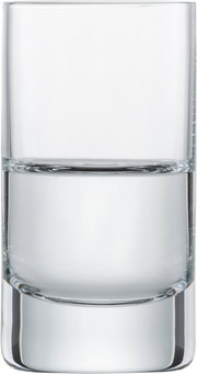 Schnapsglas Tavoro aus klarem Glas, frontal fotografiert