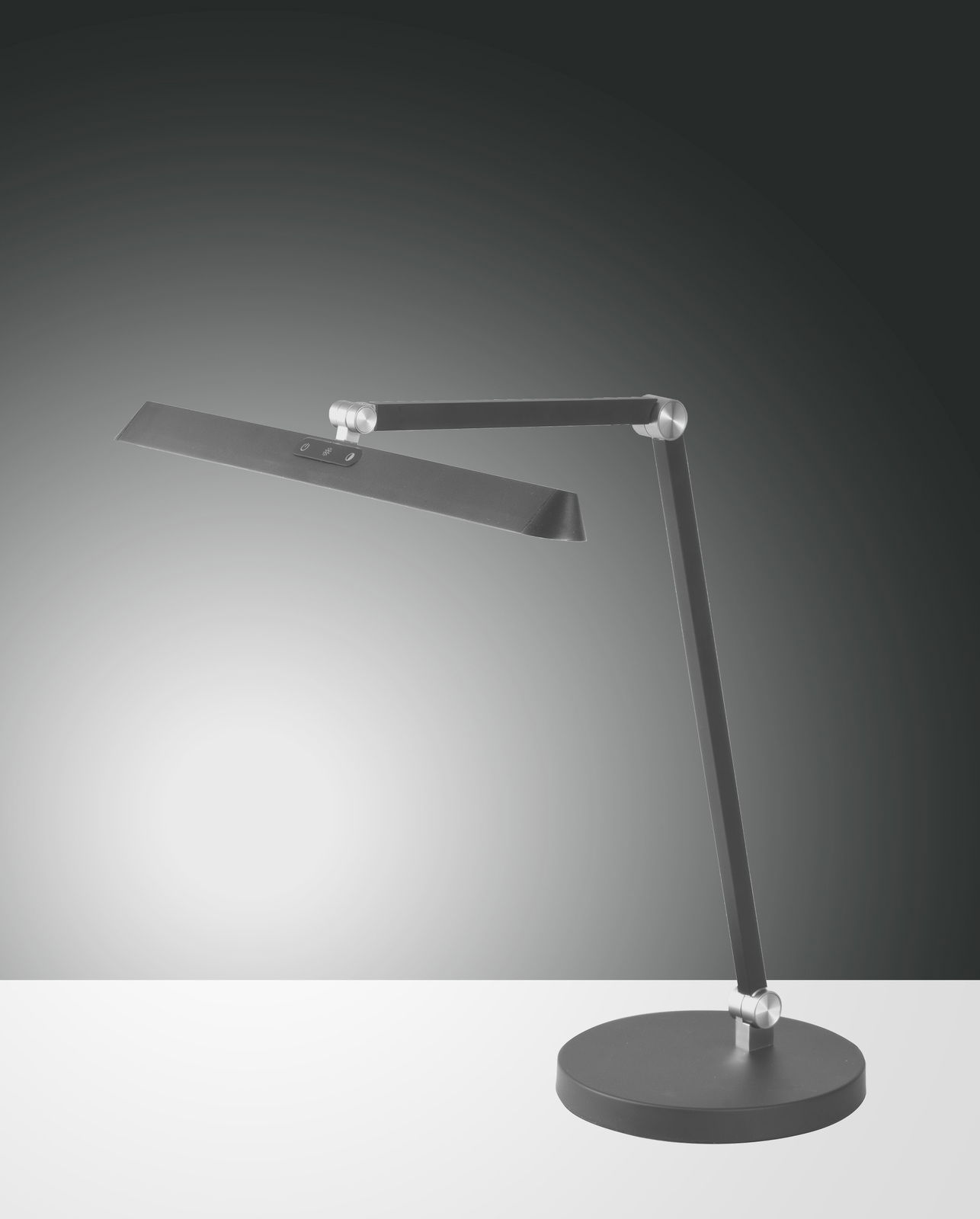 Fabas Luce Tischleuchte BEBA Moderne Tischleuchte Beba mit verstellbarem Arm, seitliche Perspektive