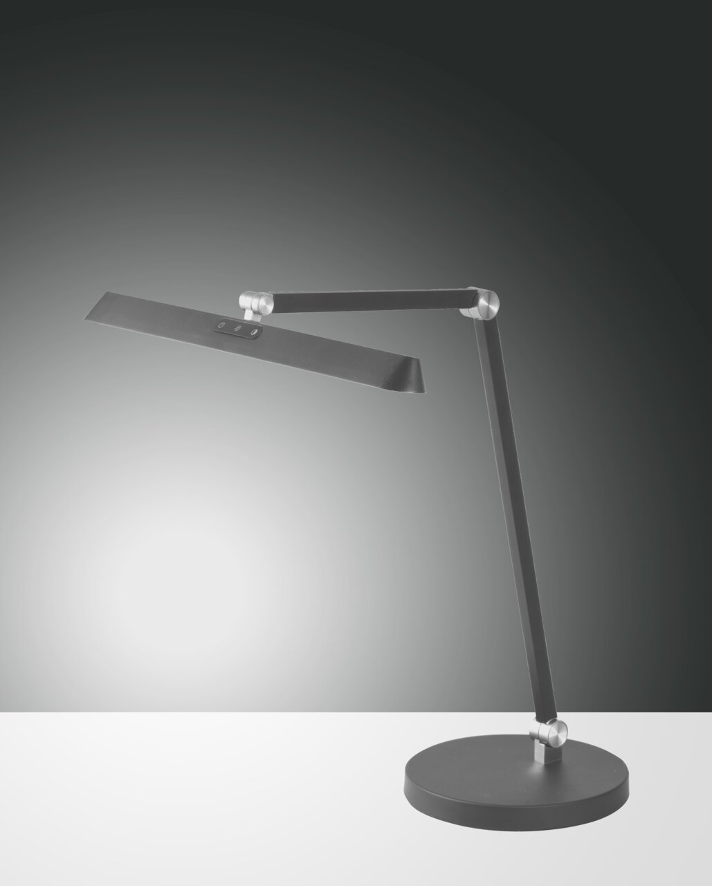 Fabas Luce Tischleuchte BEBA Moderne Tischleuchte Beba mit verstellbarem Arm, seitliche Perspektive