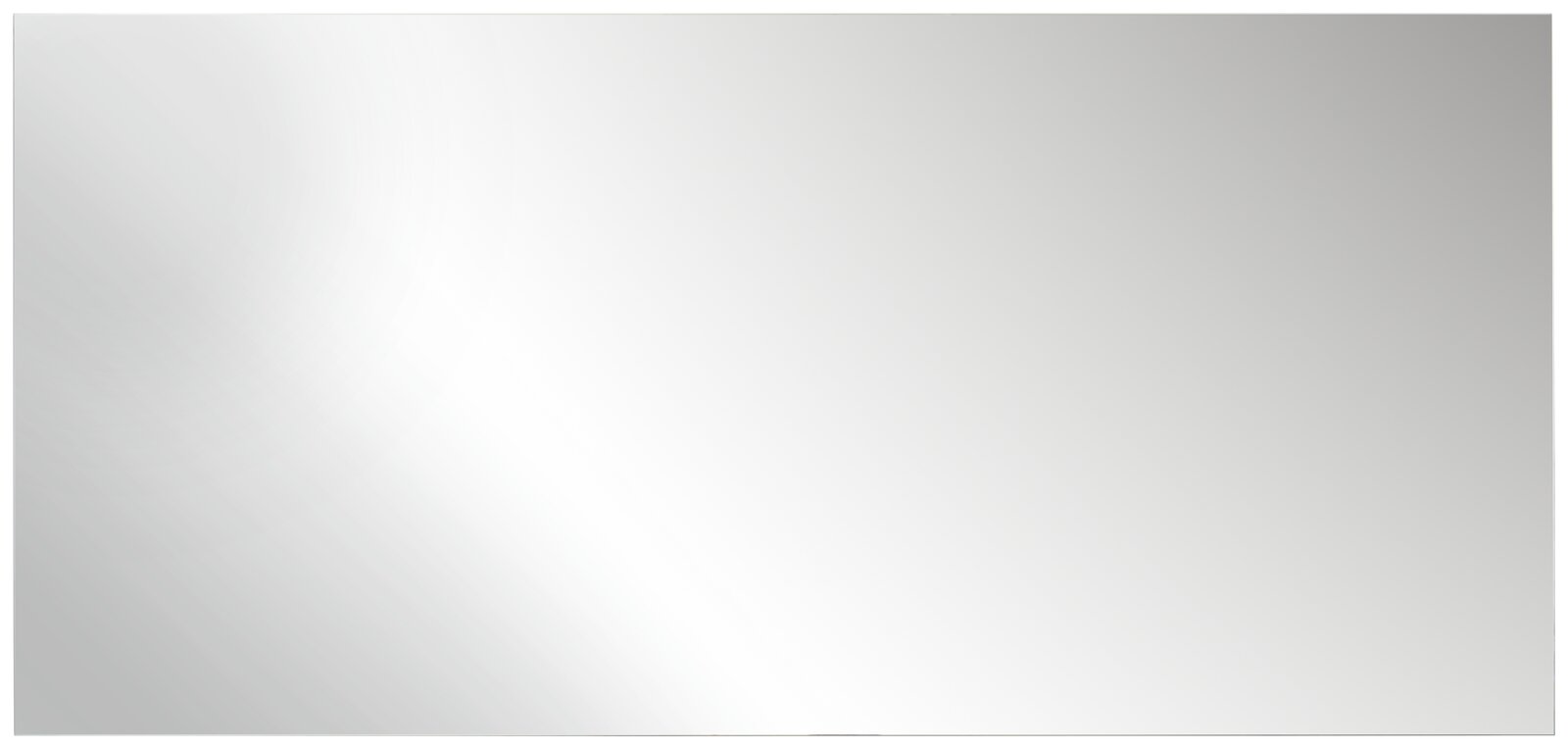 Moderano Spiegel LECCO PLUS Rechteckiger Spiegel in Frontalansicht