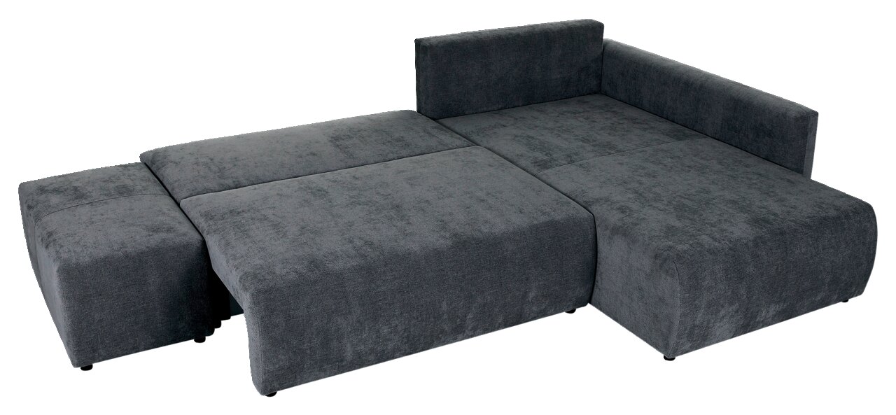 Graue Rundecke (L) in Liegeposition, Perspektive von oben