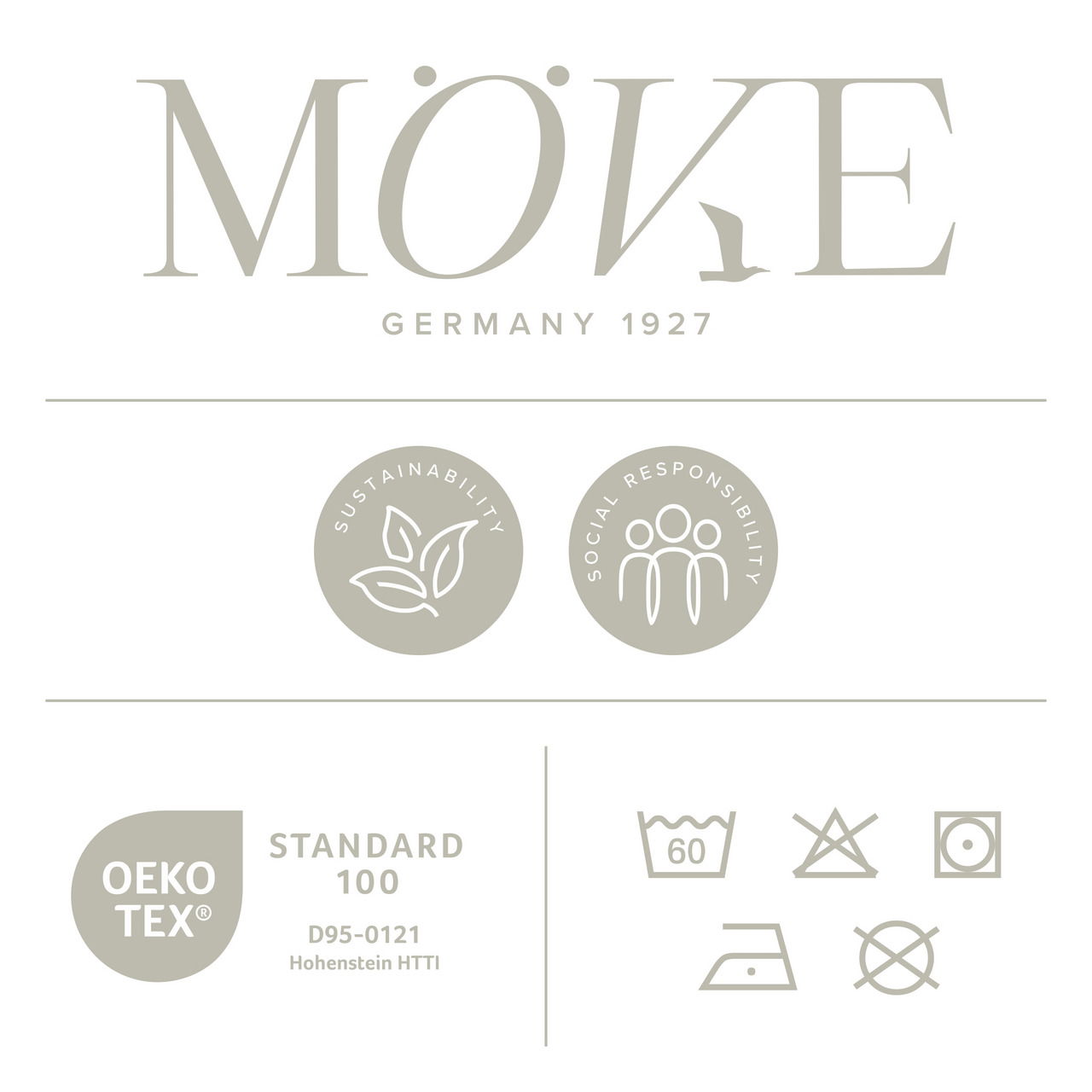 MÖVE Kinderset 3-tlg. mit Fokus auf Nachhaltigkeit und soziale Verantwortung, OEKO-TEX Standard 100 zertifiziert, Vorderansicht.