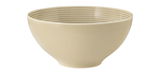 Sandbeige Schüssel Beat 15,5 cm, seitliche Perspektive