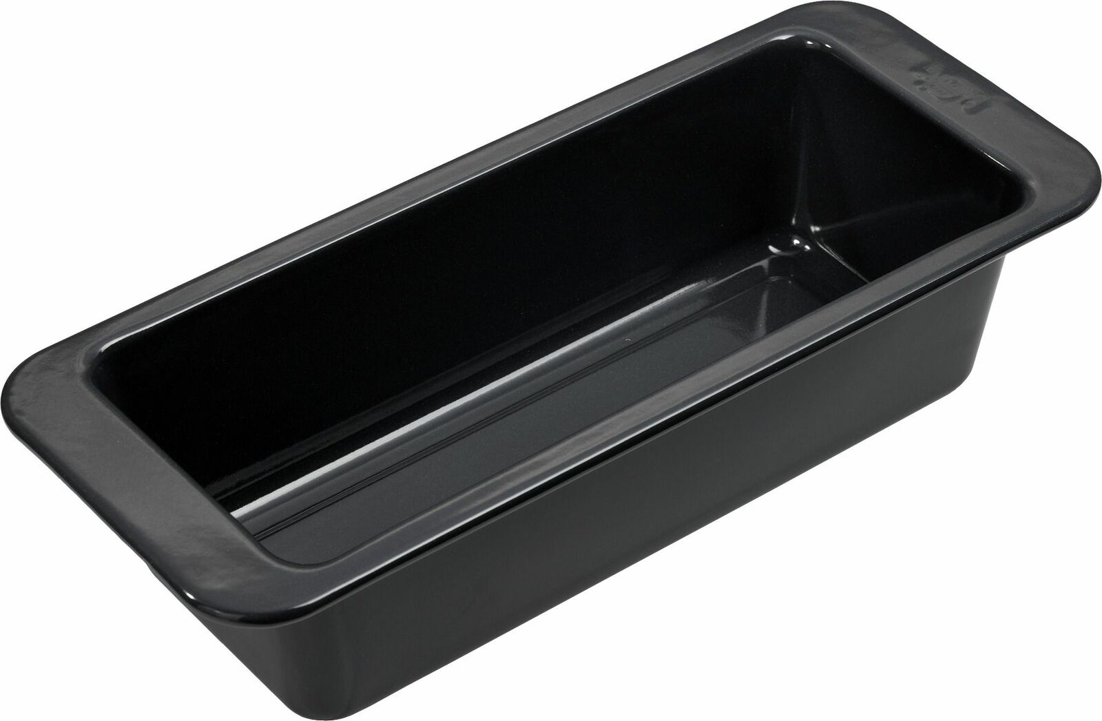 Birkmann Kastenform Schwarze, emaillierte Kastenform, 30 cm, in schräger Draufsicht