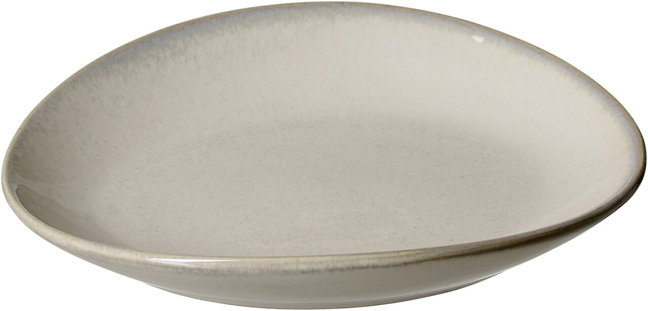 Ritzenhoff & Breker Dipschaal TROMS Beige Dipschale Troms, 9,5x6cm, aus seitlicher Perspektive fotografiert