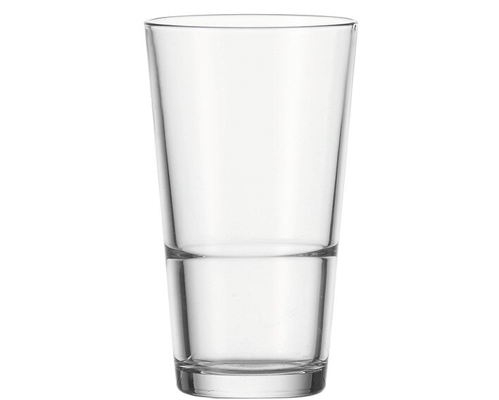 Klares Trinkglas Event 330ml, frontale Ansicht