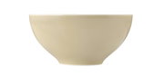 Schüssel Beat 15,5cm in sandbeige, seitliche Ansicht