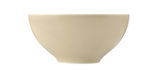 Schüssel Beat 15,5cm in sandbeige, seitliche Ansicht