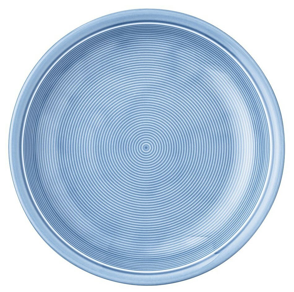 Thomas Suppenteller TREND COLOUR Blauer Suppenteller mit konzentrischen Kreisen, Draufsicht