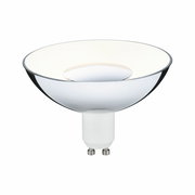 LED Leuchtmittel mit GU10-Sockel, seitliche Perspektive