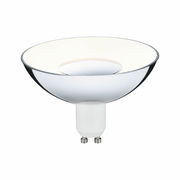 LED Leuchtmittel mit GU10-Sockel, seitliche Perspektive