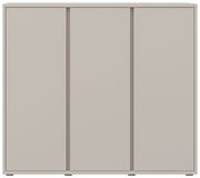 Schuhschrank mit drei Türen in Frontansicht