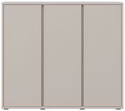 Schuhschrank mit drei Türen in Frontansicht