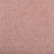 Nahaufnahme eines rosa strukturierten Stoffes, verwendet für ein Boxbett.