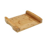 Holz-Arbeitsbrett STATION ONE aus Bambus, perspektivische Ansicht von oben