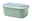 Frischhaltedose Easyclip 700 ml in seitlicher Perspektive, grün mit transparentem Deckel
