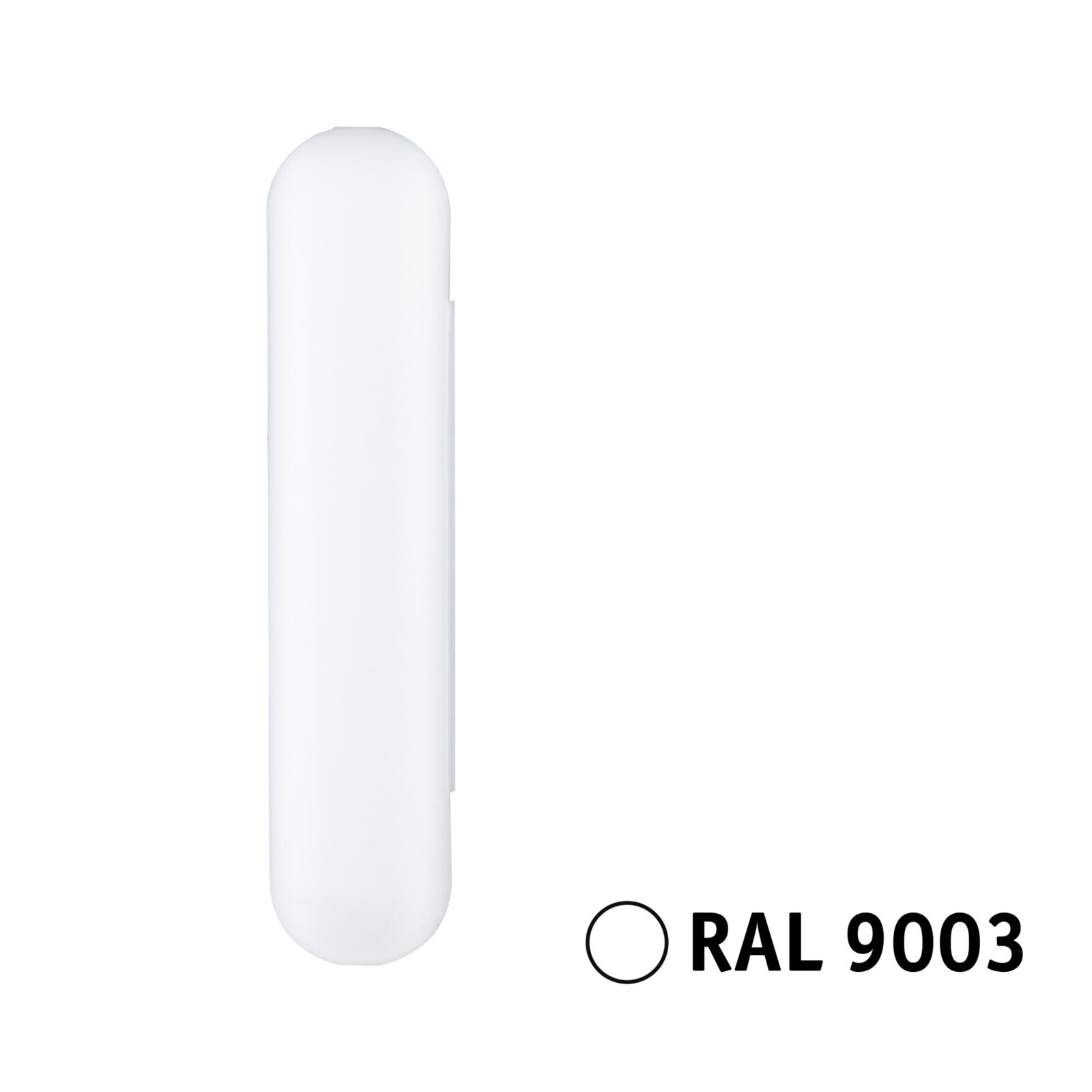 Witte kabelmantel PAULMANN URAIL in RAL 9003, zijaanzicht