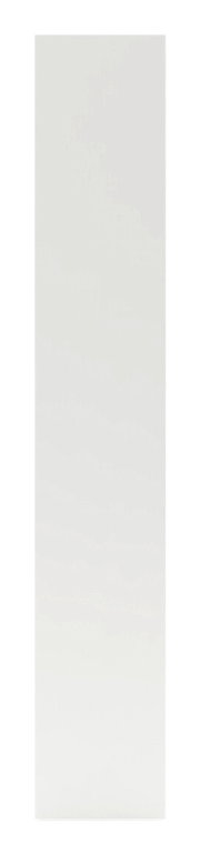 Weiße Tür in Frontalansicht, Maße 235x45 cm