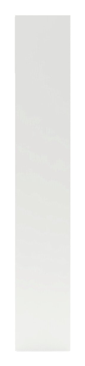 Weiße Tür in Frontalansicht, Maße 235x45 cm