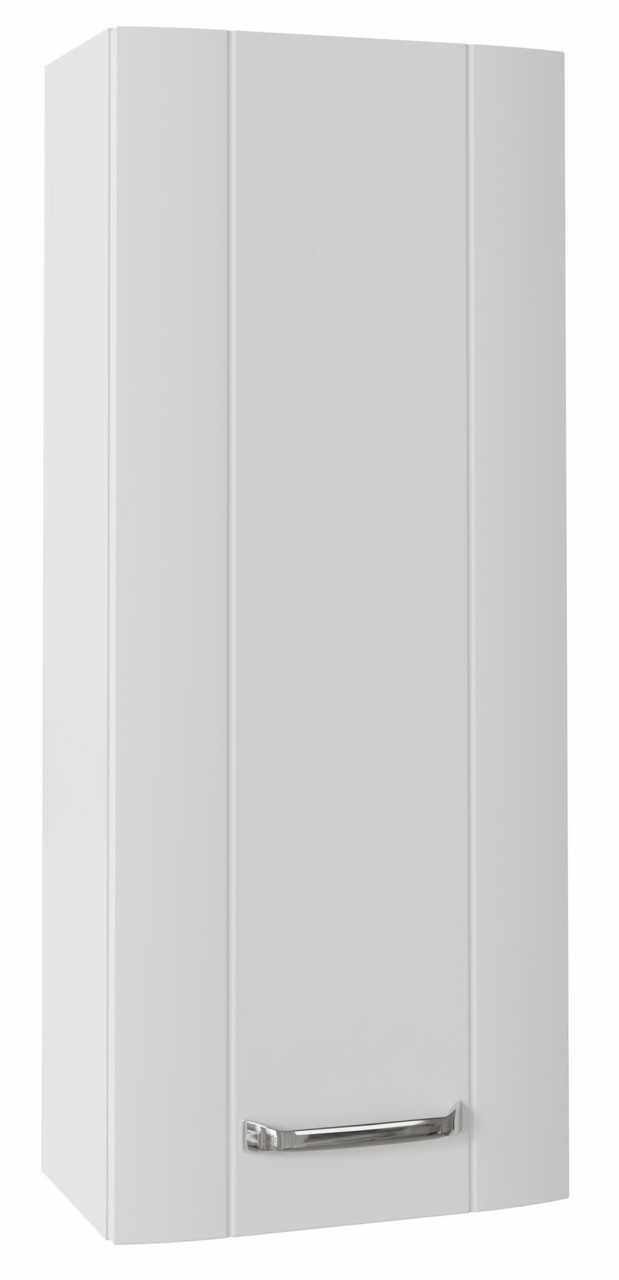 XORA Hängeschrank SERIE 3006 Weißer Hängeschrank mit Metallgriff, Frontalansicht