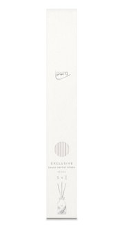 Verpackung der ipuro Exclusive Fibre Sticks Santal Blanc, frontal abgebildet.