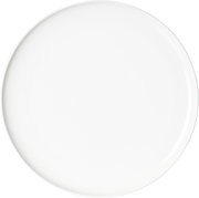 Weißer Speiseteller Skagen 30,5cm aus der Vogelperspektive