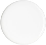 Weißer Speiseteller Skagen 30,5cm aus der Vogelperspektive