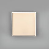 Quadratische Deckenleuchte Q-MAGONG in Draufsicht mit schlichtem, modernem Design.