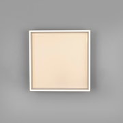 Quadratische Deckenleuchte Q-MAGONG in Draufsicht mit schlichtem, modernem Design.