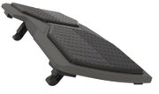 Ergonomische Fußstütze mit rutschfester Oberfläche, seitliche Perspektive