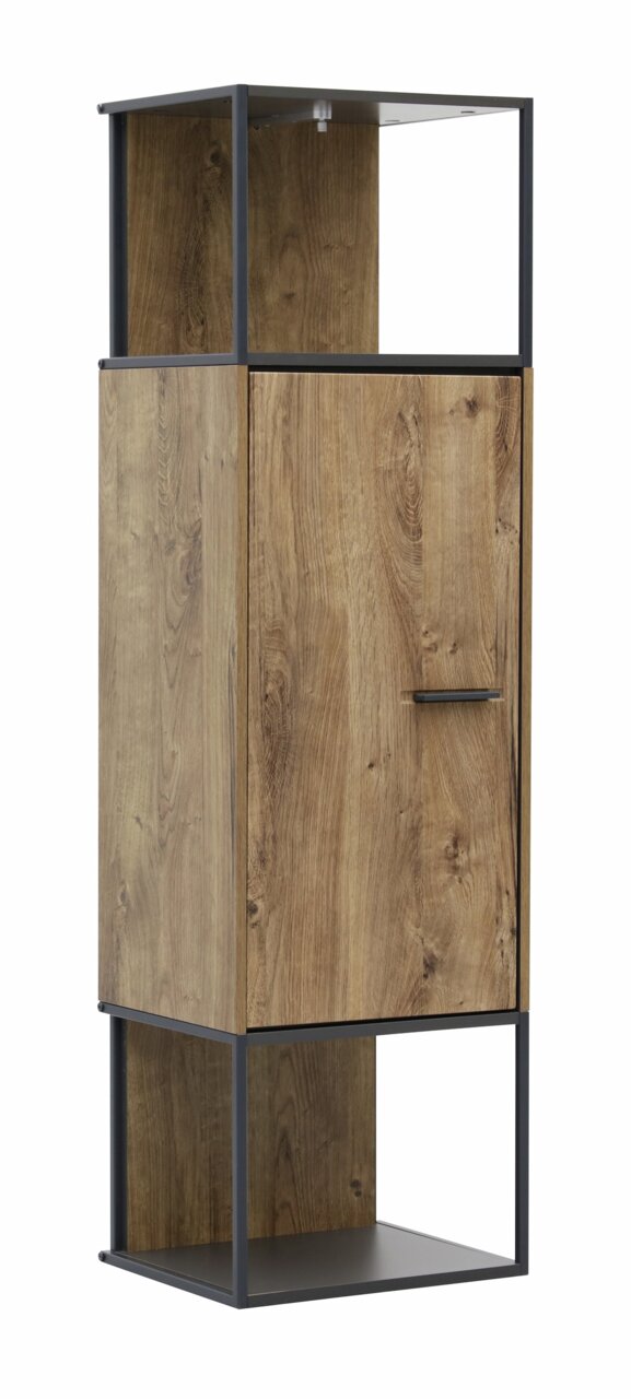 Zurbrüggen Stand-/Hängeelement MANHATTAN Holz-Stand- und Hängeelement mit Metallrahmen, frontale Perspektive