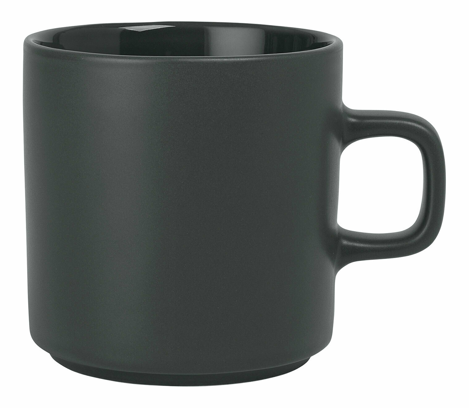 Tasse in Agave Grün aus der Blomus Tassen-Serie PILAR, seitliche Ansicht