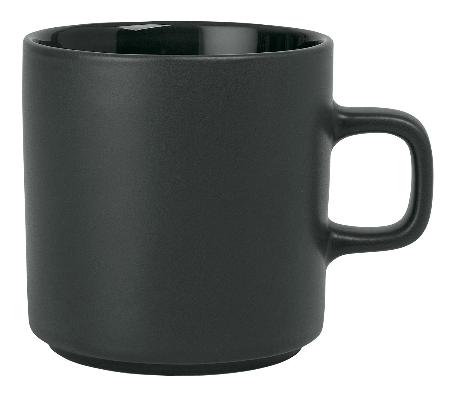 Tasse in Agave Grün aus der Blomus Tassen-Serie PILAR, seitliche Ansicht