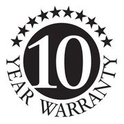 10 Jahre Garantie Siegel, Vorderansicht