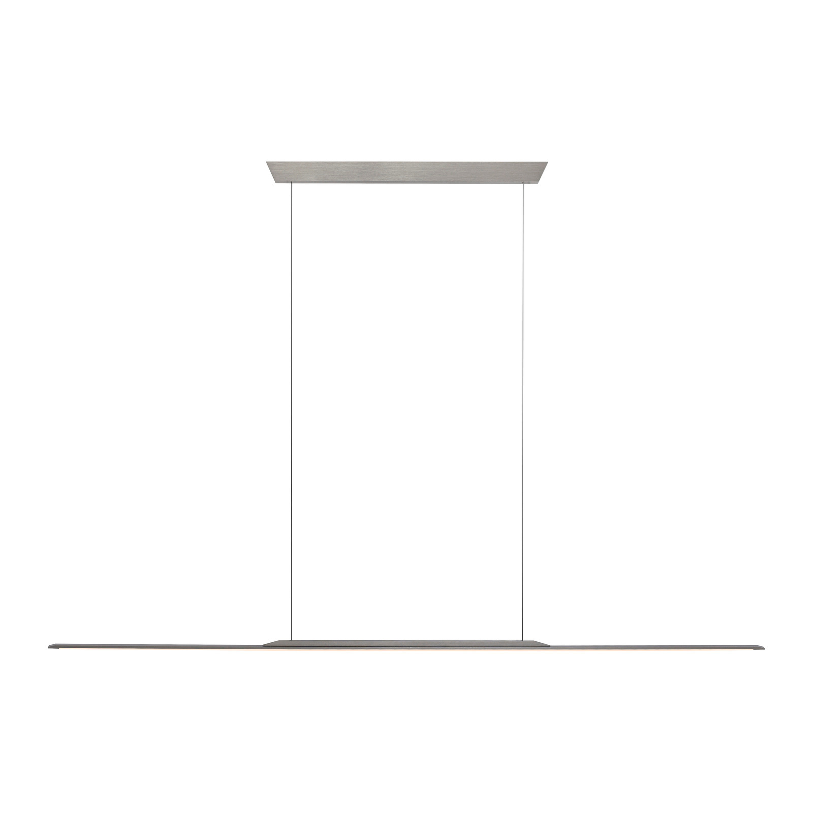 Moderne Pendelleuchte PURE Surface in minimalistischem Design, seitliche Perspektive