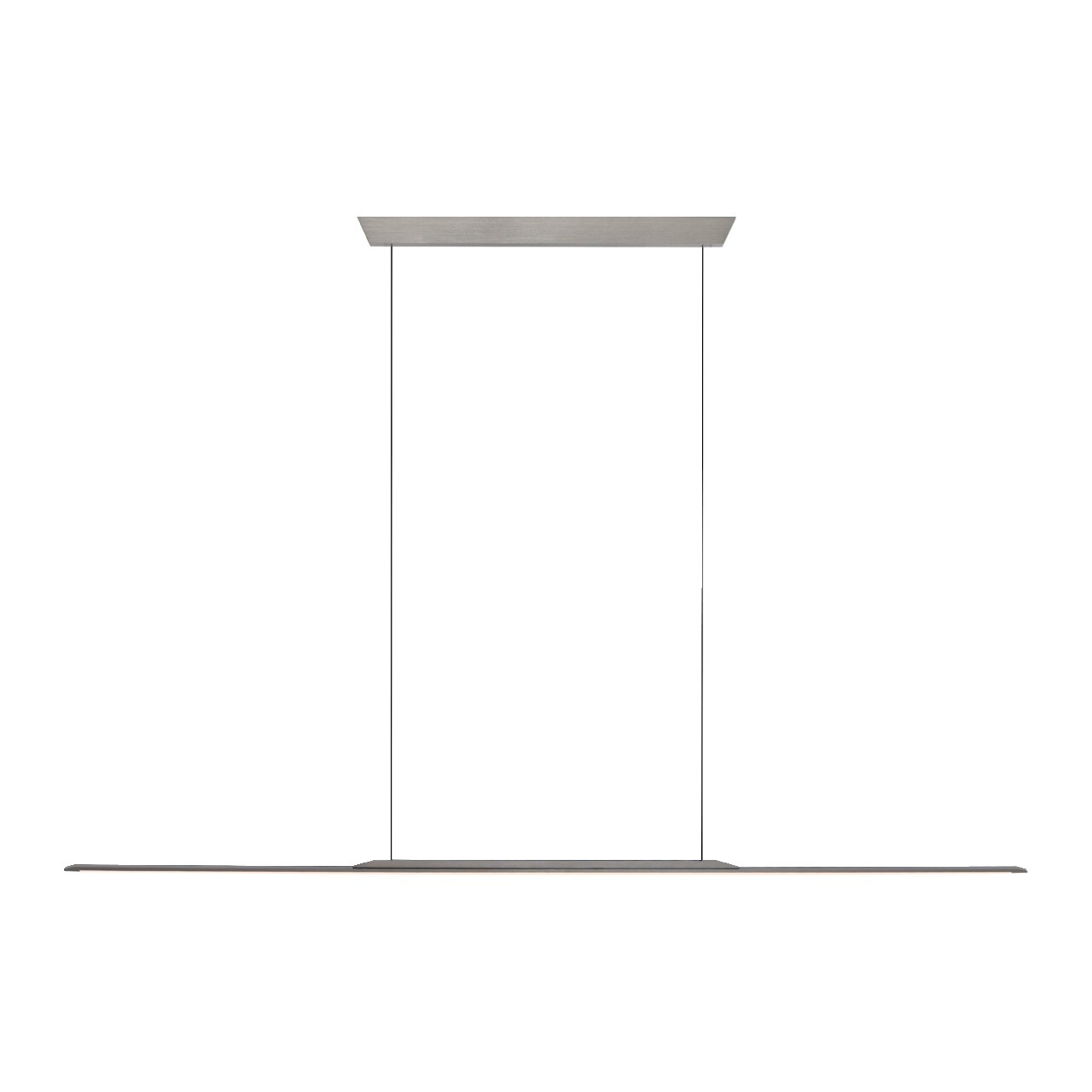 Moderne Pendelleuchte PURE Surface in minimalistischem Design, seitliche Perspektive