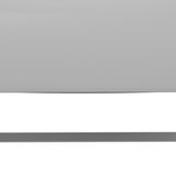 Nahaufnahme der Oberfläche einer Sonnenliege aus der Perspektive von oben.