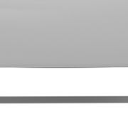 Nahaufnahme der Oberfläche einer Sonnenliege aus der Perspektive von oben.