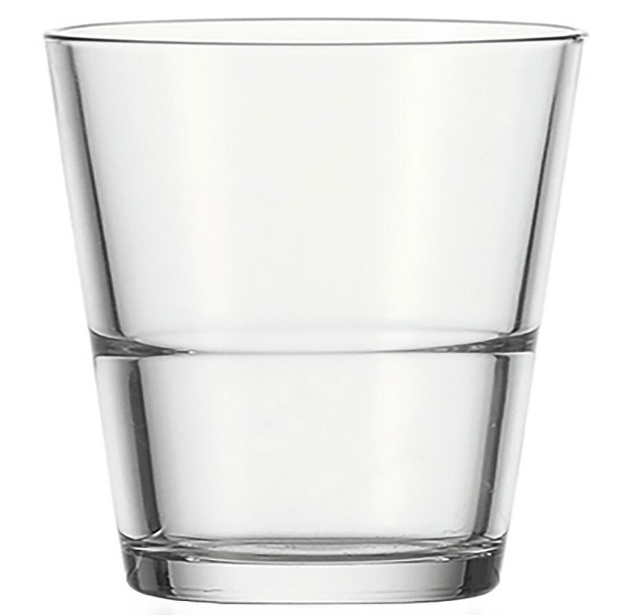 Klares Trinkglas Event 280ml, frontal fotografiert