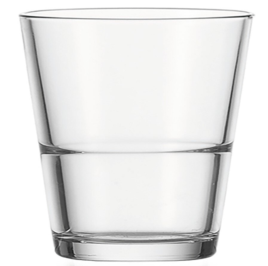 Klares Trinkglas Event 280ml, frontal fotografiert