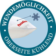 Kopfkissen mit Wendefunktion, Oberseite kühlend, seitliche Perspektive