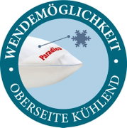 Kopfkissen mit Wendefunktion, Oberseite kühlend, seitliche Perspektive