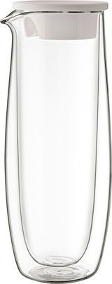 Glaskaraffe mit Deckel Artesan, seitliche Ansicht