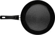 Bratpfanne mit 32 cm Durchmesser, schwarze Antihaftbeschichtung, Draufsicht