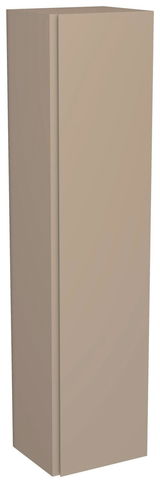 Hängender Garderobenschrank mit einer Tür in seitlicher Perspektive