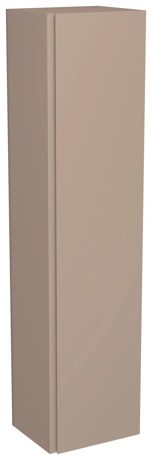 Moderano Hänge-Garderobenschrank 1T LECCO Hängender Garderobenschrank mit einer Tür in seitlicher Perspektive