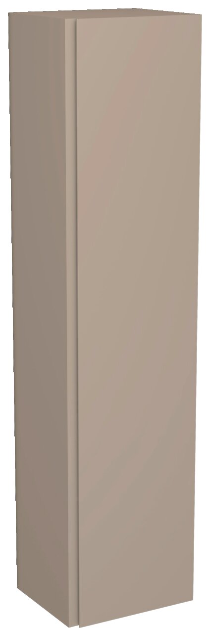 Moderano Hänge-Garderobenschrank 1T LECCO Hängender Garderobenschrank mit einer Tür in seitlicher Perspektive