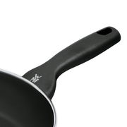 Pfanne CERADUR PROFI mit schwarzem Griff, seitliche Perspektive