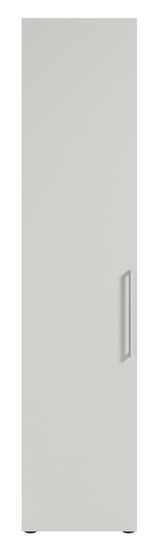 Hoher Aktenschrank mit linker Ausrichtung, Frontansicht